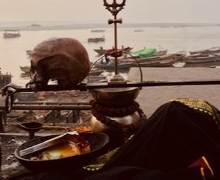 Vue du Gange Varanasi Bénarès
